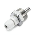 Weldless Thermowell 30mm G3/4 White uxcell Stainless Steel-0