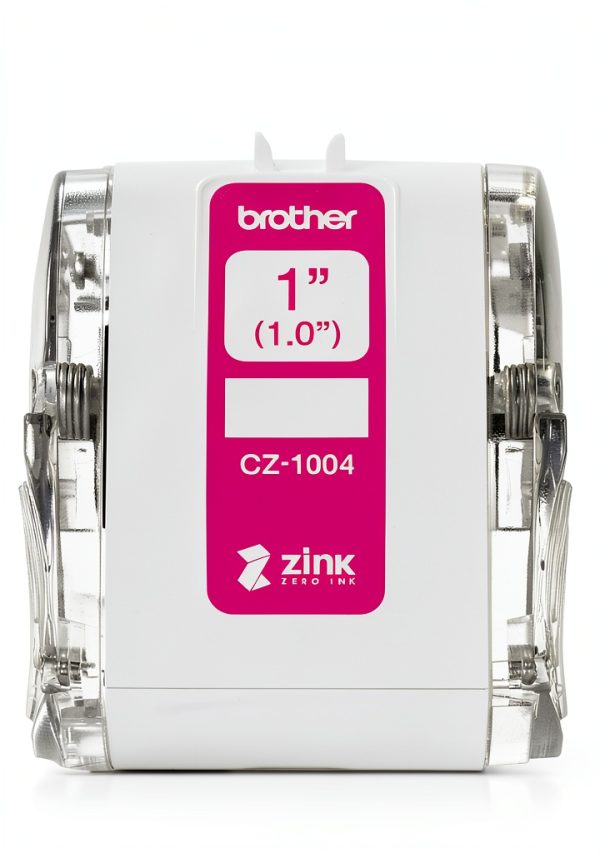 Brother CZ-1004 1" ZINK Label Roll for VC-500W 25mm x 5m-0