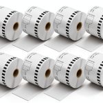 Bostlabel 2.4" x100 Thermal Labels 12 Rolls Waterproof Oil‑Proof-0