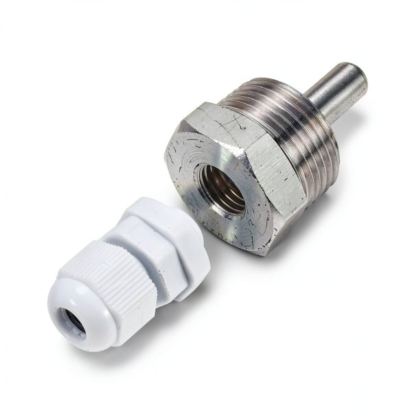 Weldless Thermowell 30mm G3/4 White uxcell Stainless Steel-3