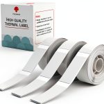 Phomemo D30 Portable Label Maker White 14x50mm Thermal Paper Rolls-0