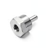 Weldless Thermowell 30mm G3/4 White uxcell Stainless Steel-1