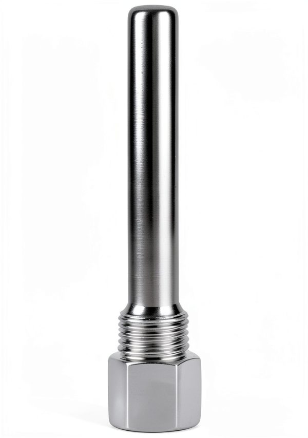 Stainless Steel Thermowell 1/2" NPT by Yosoo - 12cm Depth, 4.8in Len-0