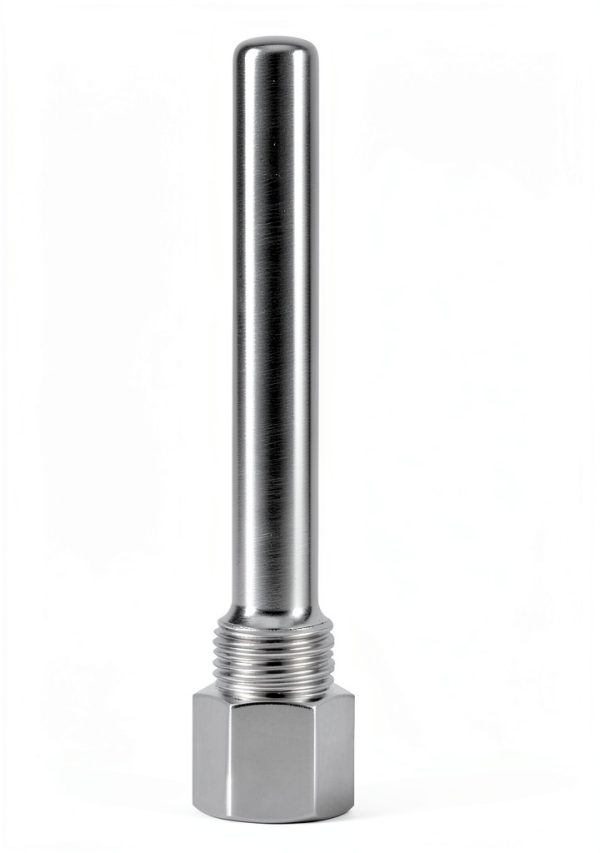 Stainless Steel Thermowell 1/2" NPT by Yosoo - 12cm Depth, 4.8in Len-1