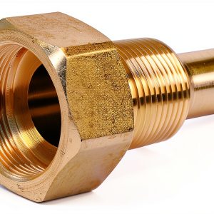 Thermowell Reed E35-75BS Brass 3-1/2" Stem with Separable Sockets-0