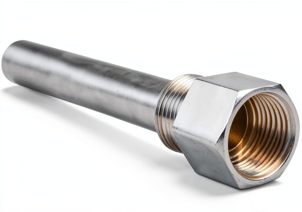 Stainless Steel Thermowell 1/2" NPT by Yosoo - 12cm Depth, 4.8in Len-5