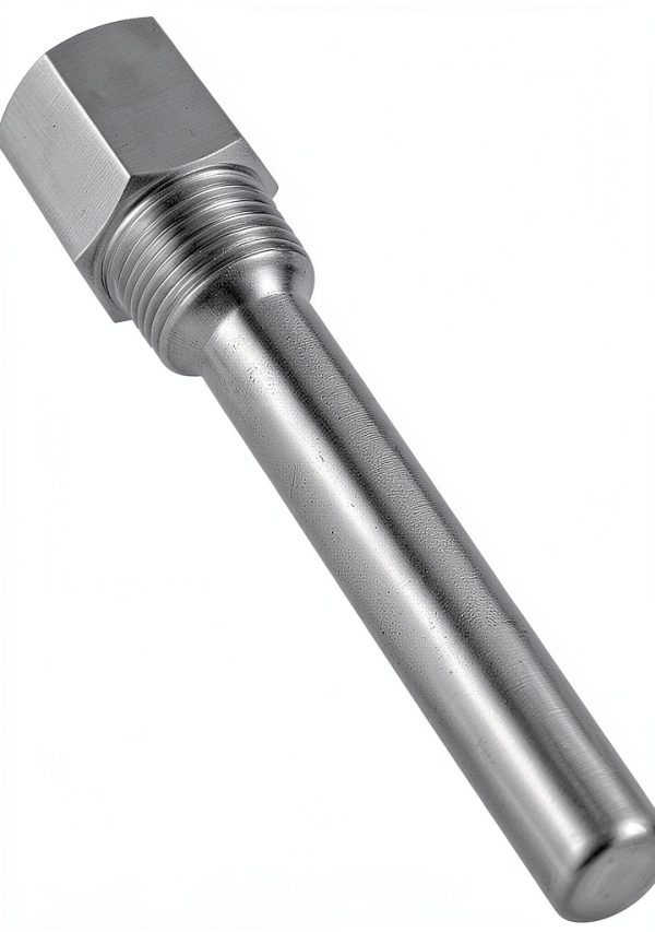 Stainless Steel Thermowell 1/2" NPT by Yosoo - 12cm Depth, 4.8in Len-3