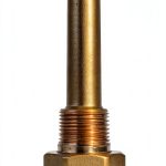 Winters TIW01LF Lead-Free Brass Thermowell 3/4 NPT 3.5" Stem Length-0