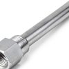 Stainless Steel Thermowell 1/2" NPT by Yosoo - 12cm Depth, 4.8in Len-8