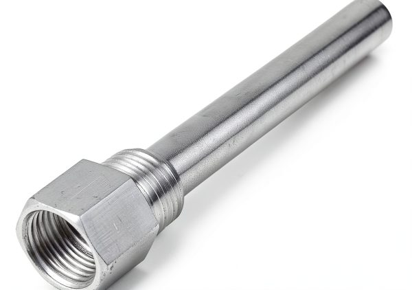 Stainless Steel Thermowell 1/2" NPT by Yosoo - 12cm Depth, 4.8in Len-8