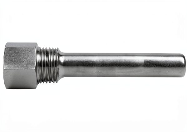 Stainless Steel Thermowell 1/2" NPT by Yosoo - 12cm Depth, 4.8in Len-6