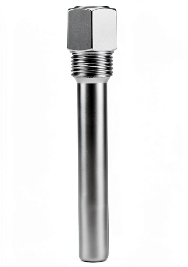 Stainless Steel Thermowell 1/2" NPT by Yosoo - 12cm Depth, 4.8in Len-7
